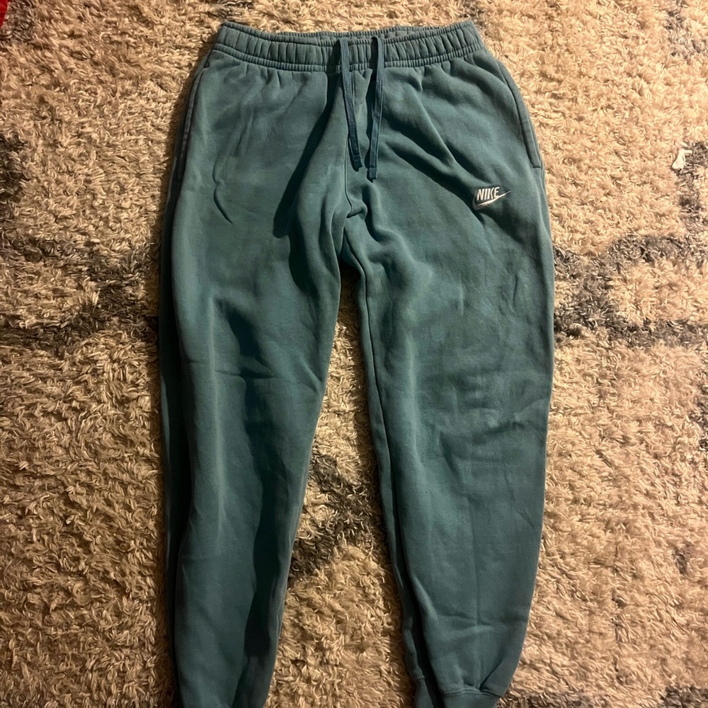 Nike Tealish Blue Club Fleece Sweatpants